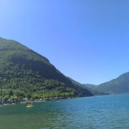 Chalet Seaesta Premium Lago Di Lugano Апартаменты Порлецца